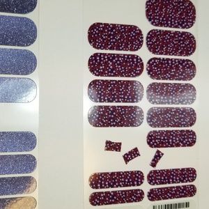 Jamberry Nail Wraps - Wild Berry Partial